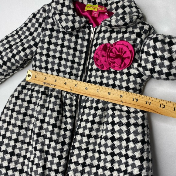 Penelope Mack Houndstooth Swing Coat - Picture 2 of 6